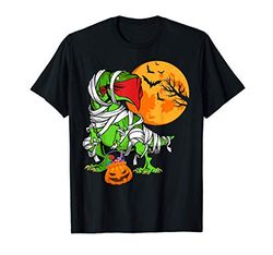 T Rex Halloween Quarantine Mask Dinosaur Gift Boys Girls Camiseta