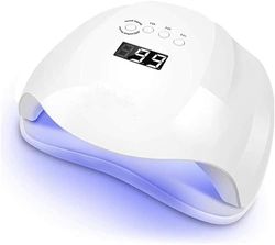 GC GLOBALCOMMERCE Lampada UV Fornetto per Ricostruzione Unghie Mani e Piedi con 36 LED da 54W per Nail Art Asciugatura Smalto Gel con Timer