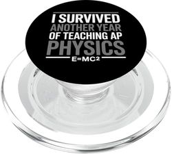 Sobreviví Otro Año Enseñando Ap Física Profesor Ciencias PopSockets PopGrip para MagSafe