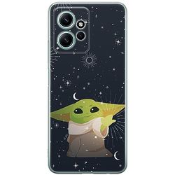 ERT GROUP Funda para teléfono móvil Xiaomi REDMI Note 12 4G Original y con Licencia Oficial de Star Wars con diseño Baby Yoda 024 Adaptada a la Forma del teléfono móvil, Funda Hecha de TPU
