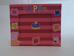 DIAKAKIS GRECIA Peppa Pig 5205698135477 Set met 2 fotolijsten met glitterprint
