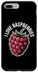 I Love Raspberries Juicy Berry Fun Case for iPhone 7 Plus/8 Plus