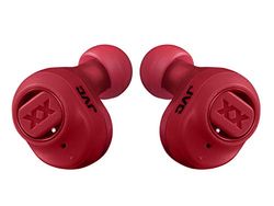 JVC XX True Wireless Headphones (rood) HA-XC50T-R oordopjes met diepe bas, levensduur 14 uur, water- en stofbestendig (IP55), schokbestendig