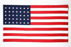 AZ FLAG Vlag USA 33 sterren 90 x 60 cm - Amerikaanse vlag - VS 60 x 90 cm - vlaggen