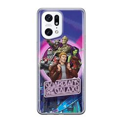 ERT GROUP mobiltelefonfodral för Oppo FIND X5 PRO originalt och officiellt licensierat Marvel mönster Guardians of the Galaxy 009 anpassad till formen på mobiltelefonen, fodral tillverkad av TPU-plast
