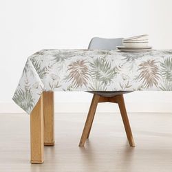 BELUM | Stain Resistant Tablecloth Size 200 x 155 cm - Extra Soft Touch Tablecloth Colour Multicolor - Tablecloth 100% Made in Spain Fabric 100% Organic Cotton - Tablecloth Model Yari