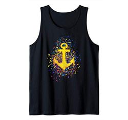 Ancora, simbolo, ahoy, skipper, marinaio, capitano, barca Canotta