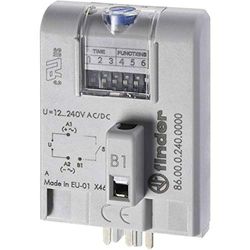 Finder serie 86 - Modulo timer 240vac/DC ritardo eccitato