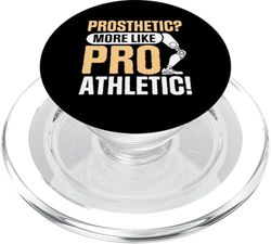 Prótesis más como amputado atlético profesional PopSockets PopGrip para MagSafe