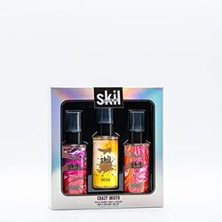 SKIL - Crazy Mists - Coffret - Trio de brumes Corps et Cheveux - 3 senteurs - 3 x 50 ml