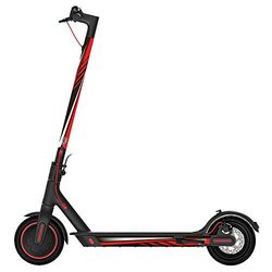 STYLISH SCOOTERS Autocollants Xiaomi M365, Sport Rouge Vinyle Décoratif pour votre Trottinette Électrique, Valable pour tous les modèles (Rouge)