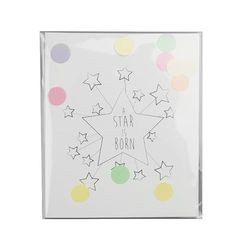 Tarjetas de confeti - a star is born