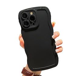 CLIPPER GUARDS iPhone 12 pro hoes, [camera-beschermhoes], mat [full-body hoes], stoot- en krasbestendig, zachte microfiber voering, [6.1] - [zwart]
