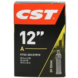 CST 70102 070102 Ar para bicicleta, cor preta, 1/2 x 2 47/62 – 203 32 mm, adulto unissexo, 12 1/2 1/4" 47/62-203 DV 32 mm