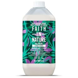 Faith in Nature Balsamo Naturale - Vegano e Cruelty Free, senza SLS né Parabeni - Confezione di Ricarica da 5 litri - Lavanda & Geranio