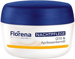 Florena Anti-rynkor nattkräm Q10, 1-pack (1 x 50 ml)