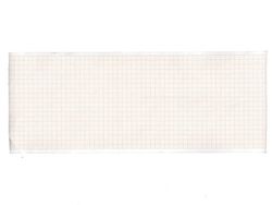 Gima 33010 - Rollo de papel térmico Ecg, cuadrícula naranja, 108 mm x 23 m