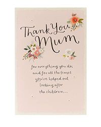 Mamma mors dagskort – 'Thank You' mamma mors dag-kort – mors dag-kort