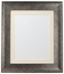 FRAMES BY POST Hygge fotoram i plastglas, tenn med elfenbensfäste, 36 x 24 bildstorlek 76 x 50 cm