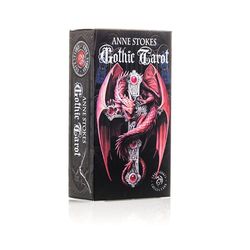 Fournier Anne Stokes Tarot Cards 12cm Black
