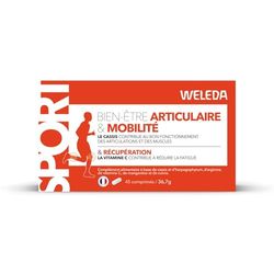 WELEDA - Complément alimentaire "Bien-être Articulaire & Mobilité" - 45 comprimés - Contribue au bon fonctionnement des articulations et des muscles.
