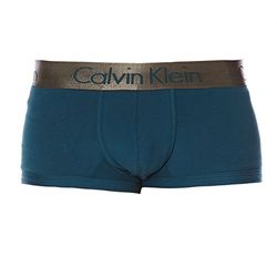 Calvin Klein underwear Boxershorts för män ZINC MICRO – LOW RISE TRUNK, Blå (Sycamore 8ca), XL