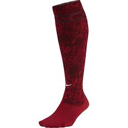 Nike W Air Knee High-Ent Calcetines, Mujer, Red Crush/White, S