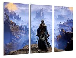 DKORARTE Modern bild foto video spel, Elden Ring, Xbox, landskap, 97 x 62 cm, ref. 27348