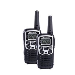Midland - Walkie Talkie profissional longo alcance XT50, 2 rádios amadores para exterior e obras, 24 canais PMR446 sem licença, 38 tons CTCSS, cobertura 8 kg, carregamento rápido, recarregável com