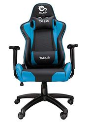 Talius Gecko V2 Chaise de gaming professionnelle, ergonomique, basculante, mousse haute densité, base et roues en nylon, gaz classe 4. Idéal pour les enfants et les adultes. Pour les jeux, le bureau, le bureau