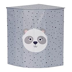 LOVE !T STORE !T Cesta de la ropa para niños con tapa – Cesto de la ropa de esquina para habitación de los niños – Cesta de almacenamiento de esquina
