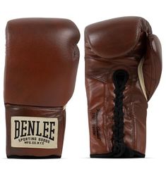 Benlee bokshandschoenen van leer Premium Contest Brown/Black/Beige 10 oz L