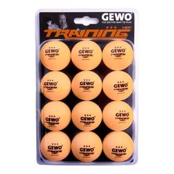 GEWO Training Ball, 40+, Pack of 12, Unisex – Adults, Training Ball 40 + 12, 85931200, Orange, 40 mm