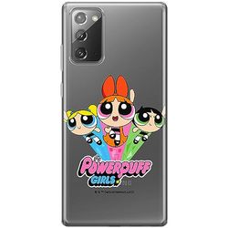 ERT GROUP mobiltelefonfodral för Samsung GALAXY NOTE 20 originalt och officiellt licensierat The Powerpuff Girls mönster The Powerpuff Girls 029, gedeeltelijk transparant