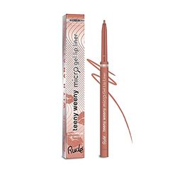 RUDE She's Basic Lot de 1 crayon à lèvres gel micro | Application précise et définie | Ton polyvalent pour tous les tons de peau | Idéal à porter dans votre sac à main