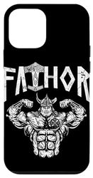 Carcasa para iPhone 12 mini Papá vikingo Vathor Musculoso Padre Nórdico