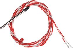 RS PRO PT100 - Termómetro de resistencia (acero inoxidable, diámetro 3 mm x 50 mm, -50 °C → +200 °C, cable de 1 m)