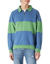 Levi's Men's Multi 1/4 Zip Blocked Raglan Color, L, multi, L