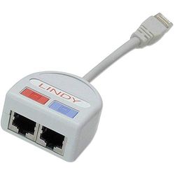 LINDY STP Port Doubler 1 x 10/100Base-T to 1 x Voice/Token Ring to 1 Port