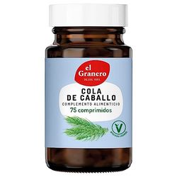 El Granero Integral - Cola de Caballo - 75 Comprimidos - Elaborado a Base de Polvo y Extracto de Cola de Caballo - Efecto Depurativo - Ayuda a Controlar el Peso