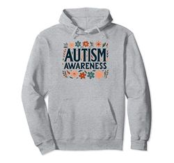 Autism Mom For Autistic Son Autism Awareness Pullover Hoodie