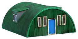 Hornby R8788 Skaledale 00 Gauge Corrugated Nissen Hut,Green,80 x 98 mm