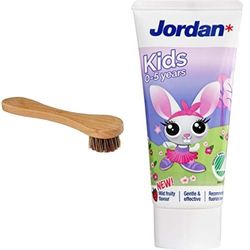 Bama application brush & Jordan Toothpaste Junior 0-5 Years, 50 Ml