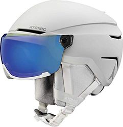 Atomic Savor Visor Stereo, Ski Helmet Unisex-Adult, White, L