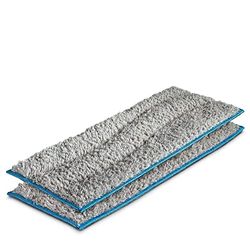 iRobot 4643570, Panni Lavabili 2X, Riutilizzabili, Parti Originali, Compatibili con Braava Jet Serie m, Grigio