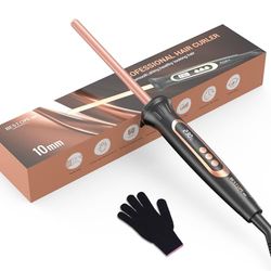 BESTOPE MIX 10mm Boucleur a Cheveux, Boucleur Multi-Températures, Boucleur pour Petites Boucles, Fer a Boucler à Chauffe Rapide, Boucleur avec Réglage Précis de la Température Tous les Cinq Degrés