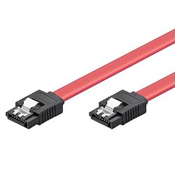 Ewent 0,5 m, 6 GBs, SATA 3 – SATA-kabel (6 GBs, SATA 3, 0,5 m, SATA III, SATA 7-stift, SATA 7-stift, hankontakt/hankontakt, svart, gul)