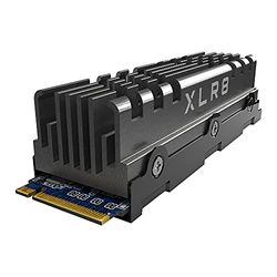 PNY XLR8 CS3040 M.2 NVMe Gen4 x4 SSD Interne avec Heatsink 1To, Vitesse de Lecture jusqu'à 5600 Mo/s, Vitesse d'Ecriture jusqu'à 4300 Mo/s