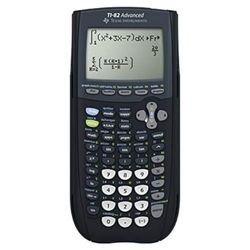 Texas Instruments TI-82 ADVANCED grafisk kalkylator (8 rader), endast med franska instruktioner och språk