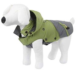 Kerbl Pet Kerbl Vancouver, 81407, outdoor hondenjas, 35 cm, groen/grijs